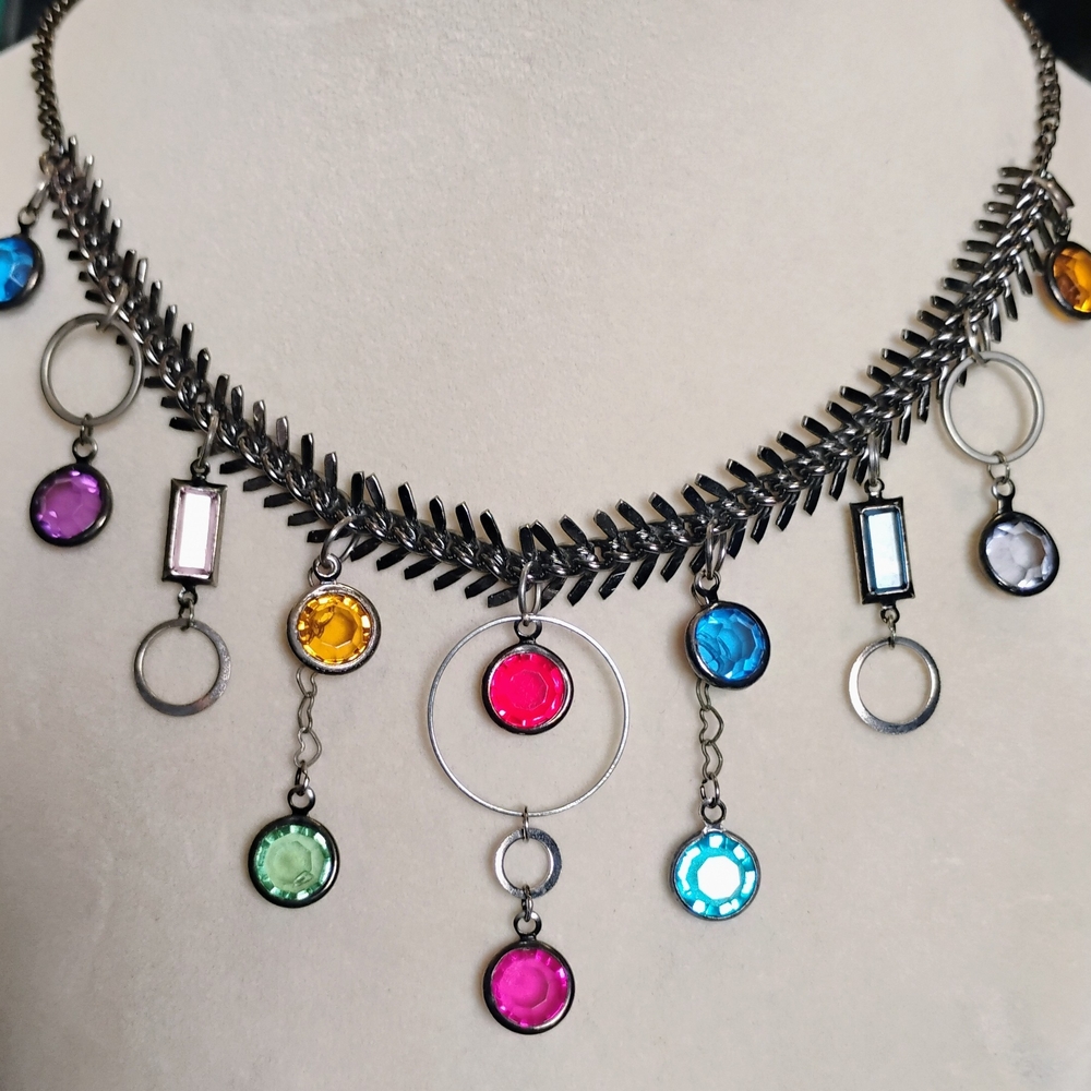 Multicolor Gemstone Necklace